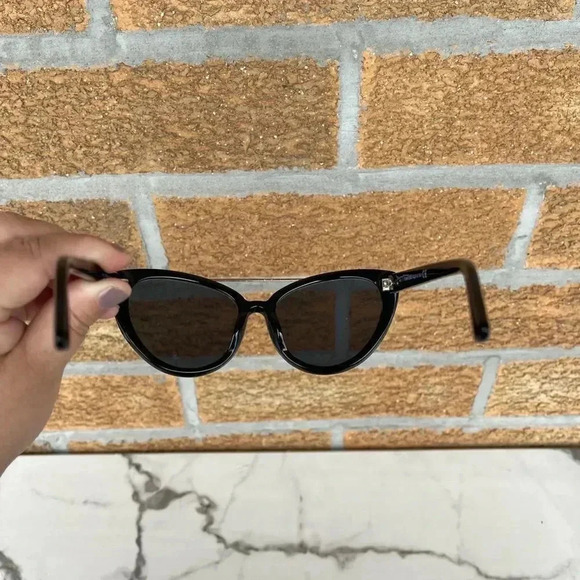Tom Ford Edita Sunglasses- Black main image 8